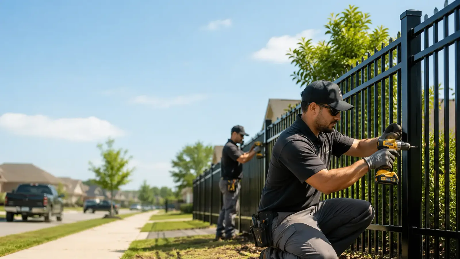 Metal Fence Installation in Hawaiian Gardens, CA